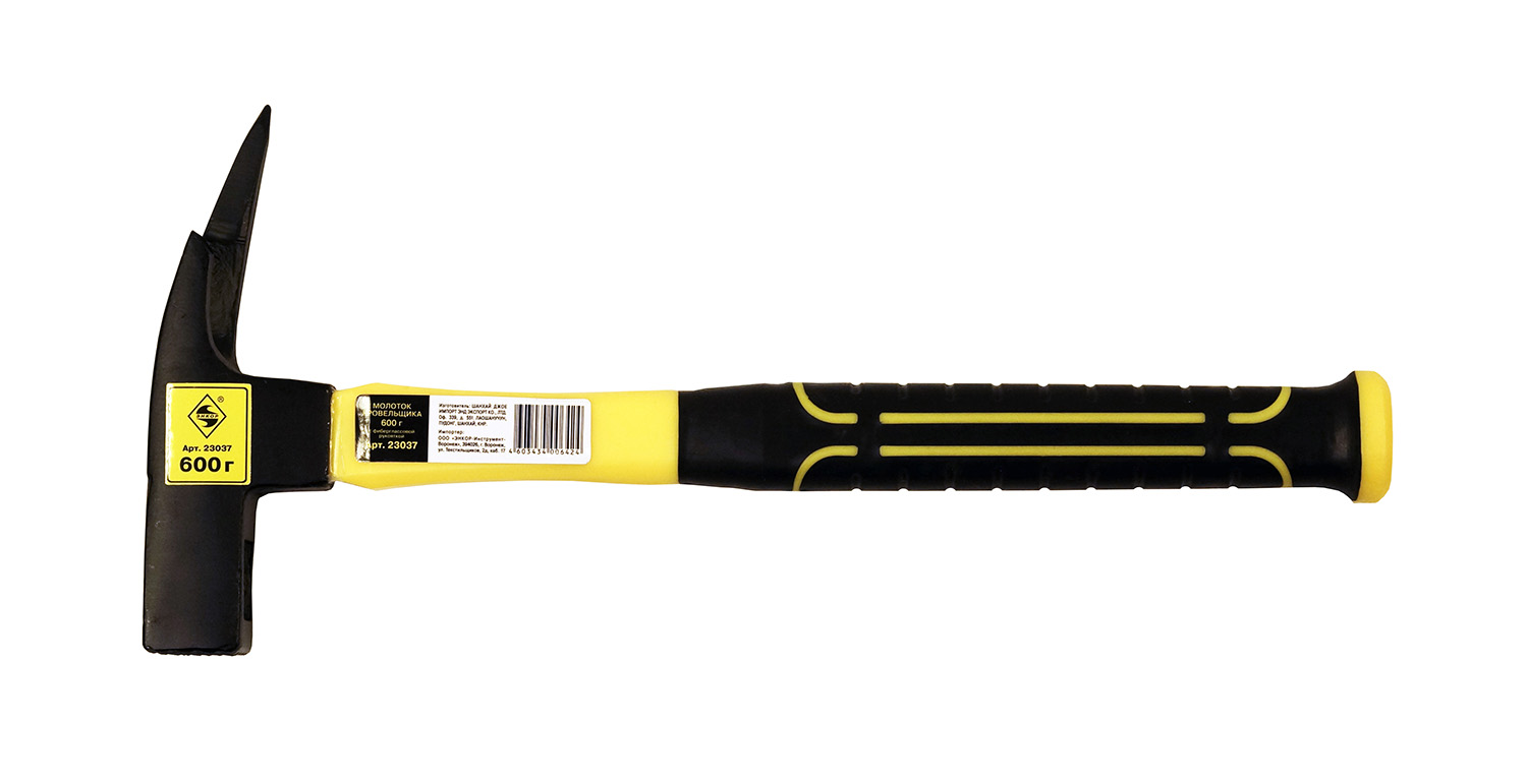 Молоток кровельщика Энкор 600гр с фиберглас рук