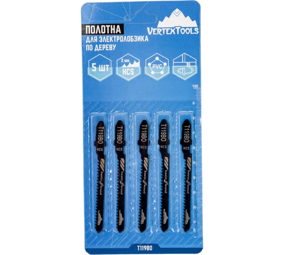 vertextools ПОЛОТНО ДЛЯ ЭЛЕКТРОЛОБЗИКА T119BO