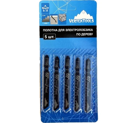 vertextools ПОЛОТНО ДЛЯ ЭЛЕКТРОЛОБЗИКА T119B T119B