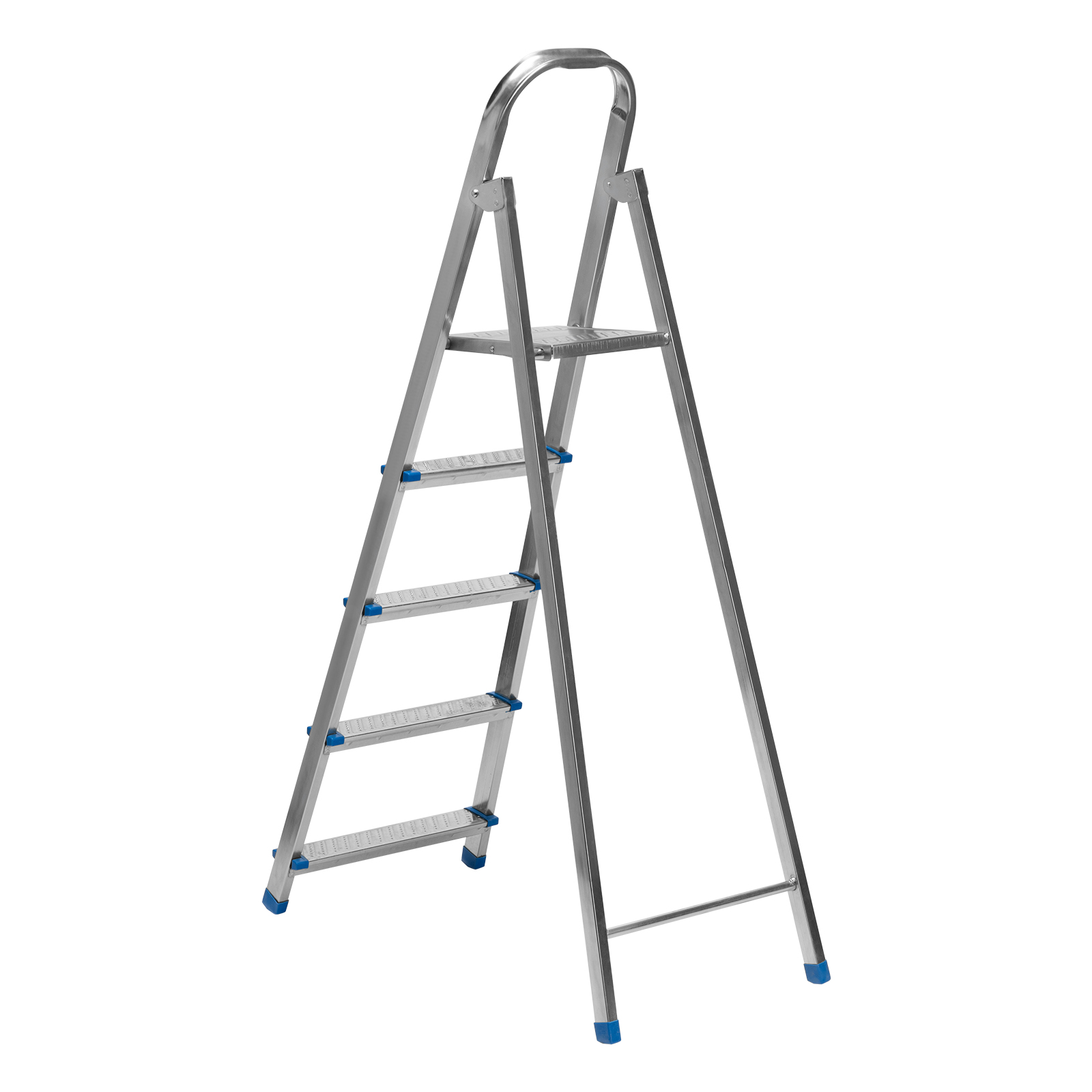 Стремянка, 5 ступеней, стальная, оцинкованная Сибртех