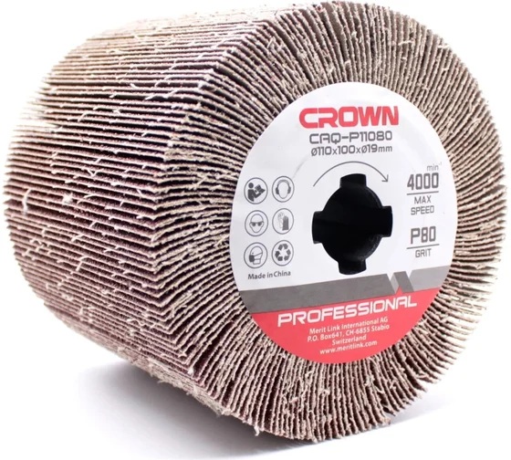 Щетка абразивная CROWN CAQ-P11080