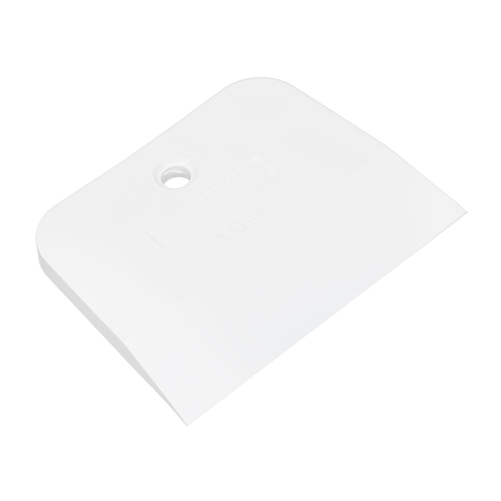 Шпатель, белая резина, 100 мм Сибртех