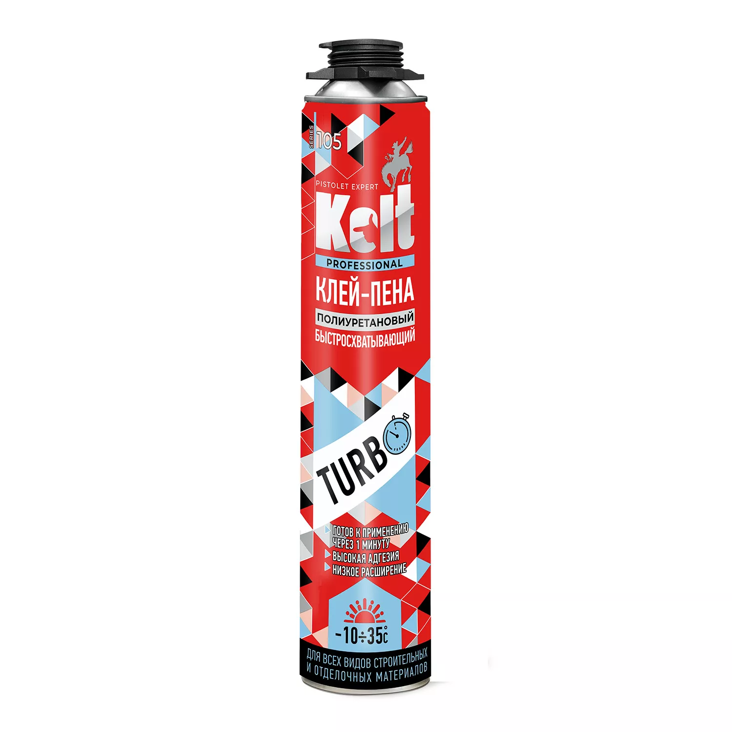 Клей-пена KOLT TURBO профессиональный всесезонный