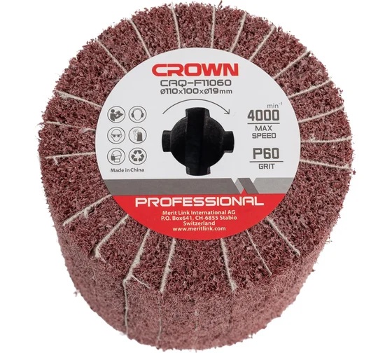 Щетка абразивная CROWN CAQ-F11060