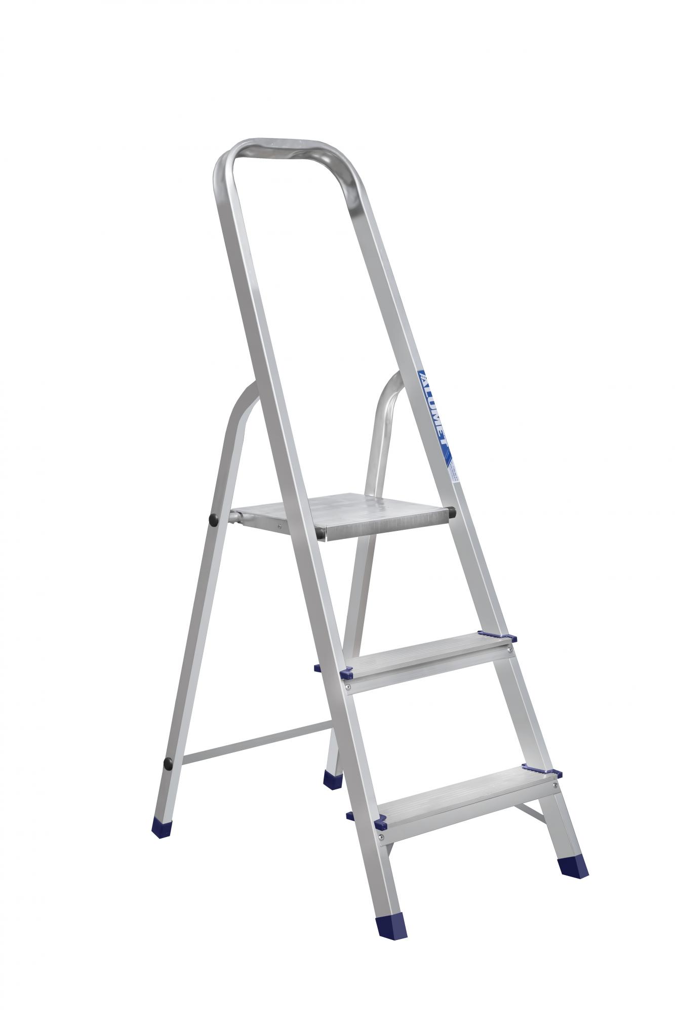 Стремянка алюминиевая "Энкор" 3 ступени
