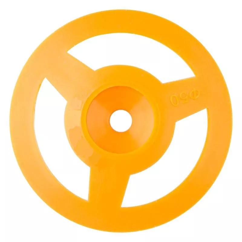 Шайба Рондоль для утеплителя оранжевая 50 мм