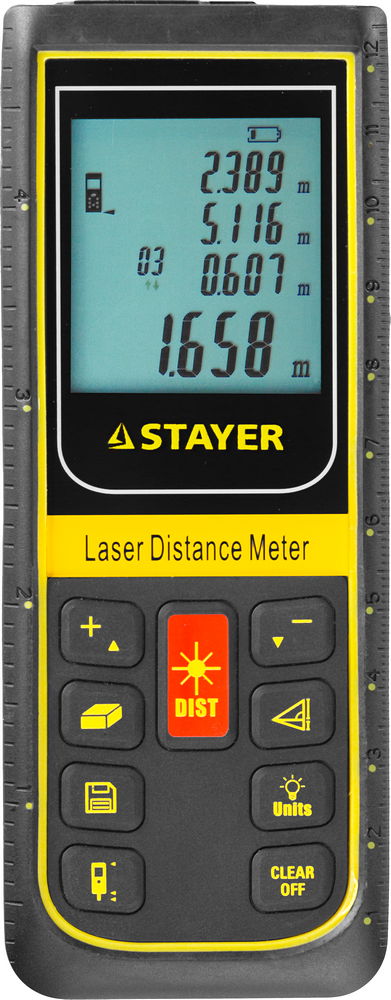 STAYER 100 м, Лазерный дальномер (34959)