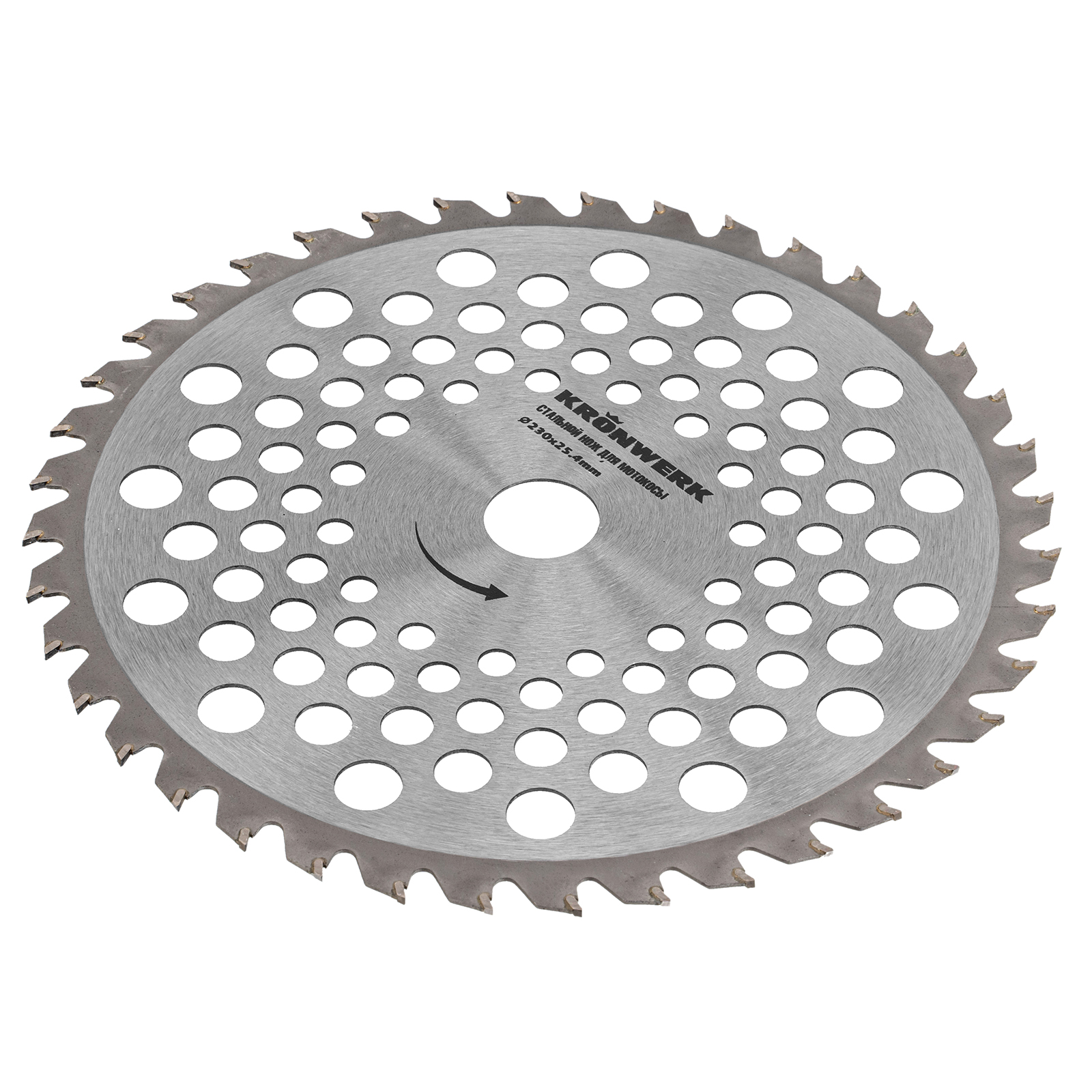 Нож для триммера 230х25,4, 40 зубьев Kronwerk