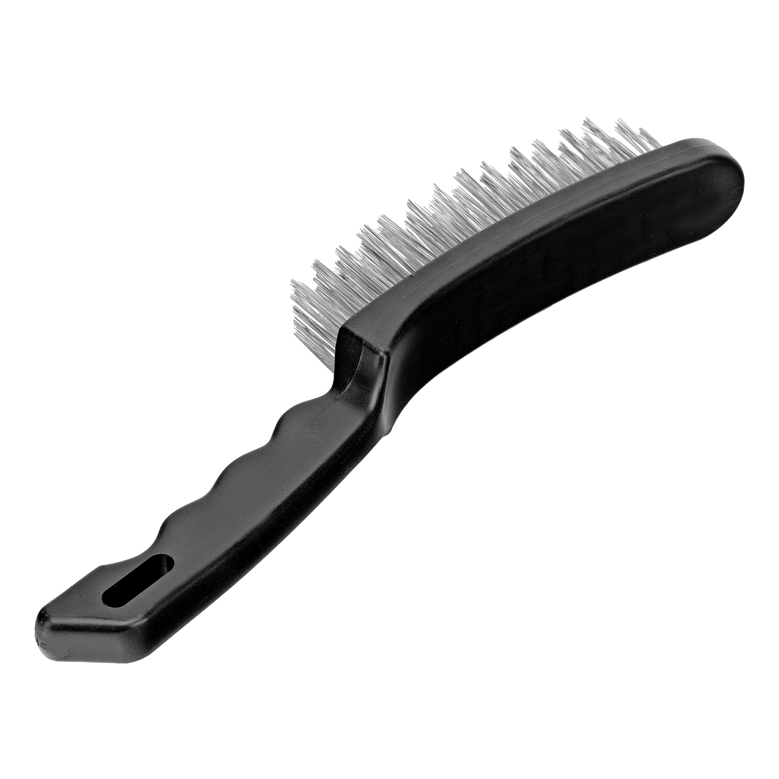 Щетка пятирядная металлическая с пластмассовой ручкой Sparta