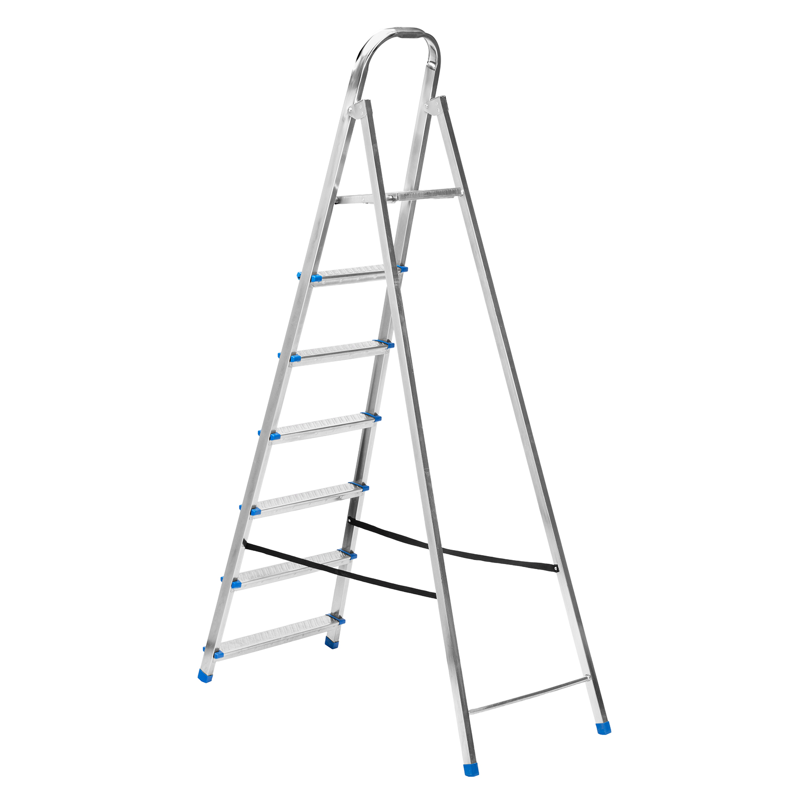 Стремянка, 7 ступеней, стальная, оцинкованная Сибртех