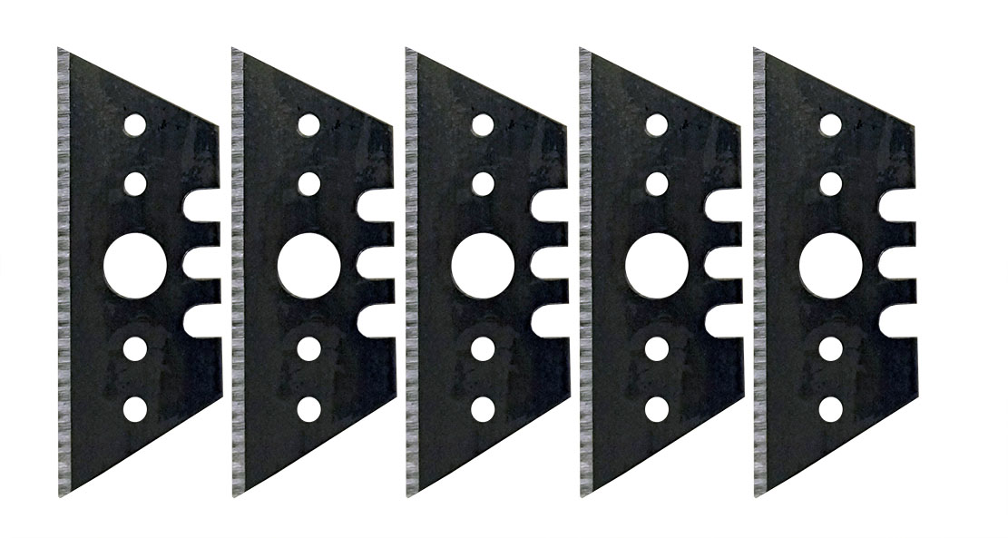 Ножи трапециевидные для рубанка Энкор 5 шт.