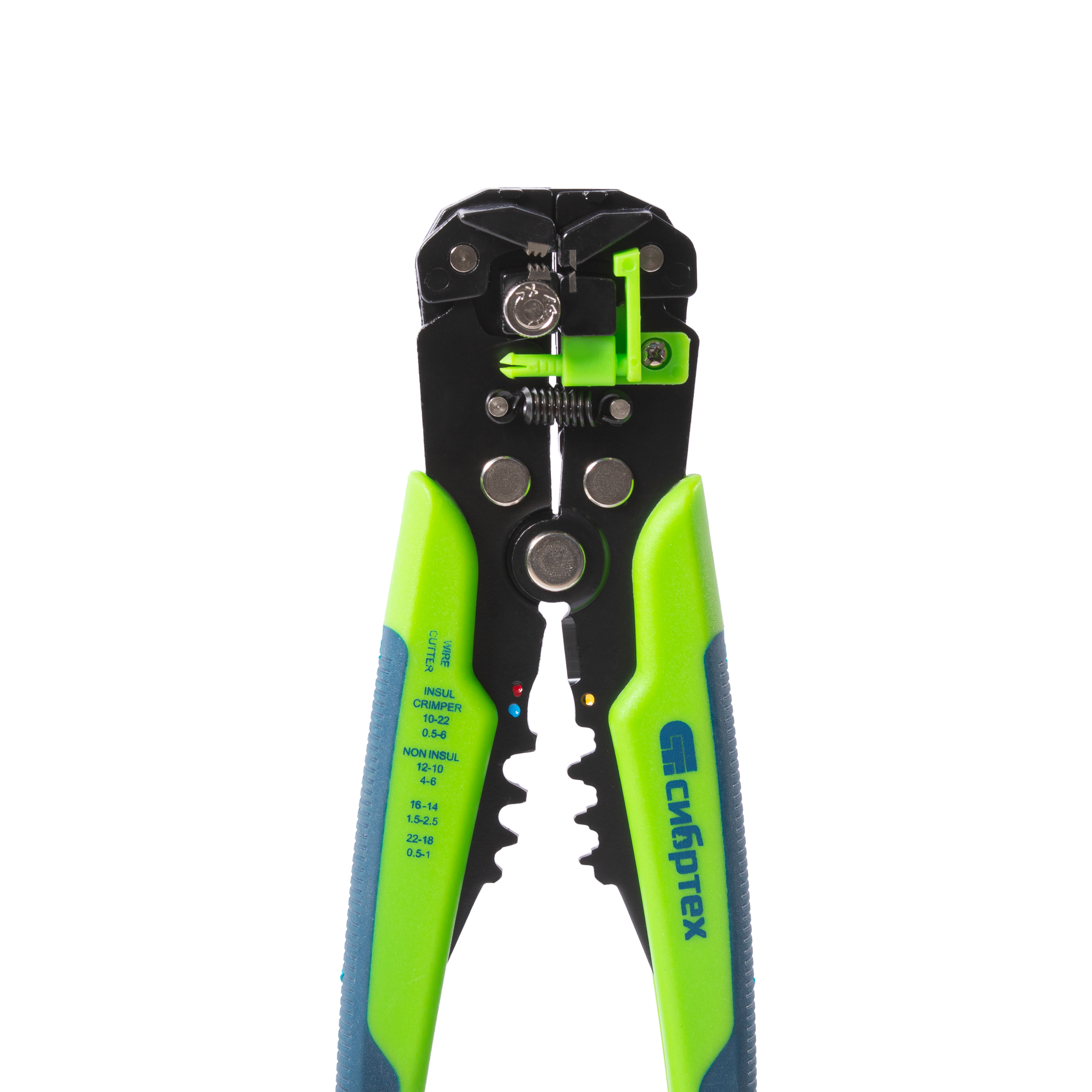 Щипцы для зачистки электропроводов, функция обрезания проводов Сибртех