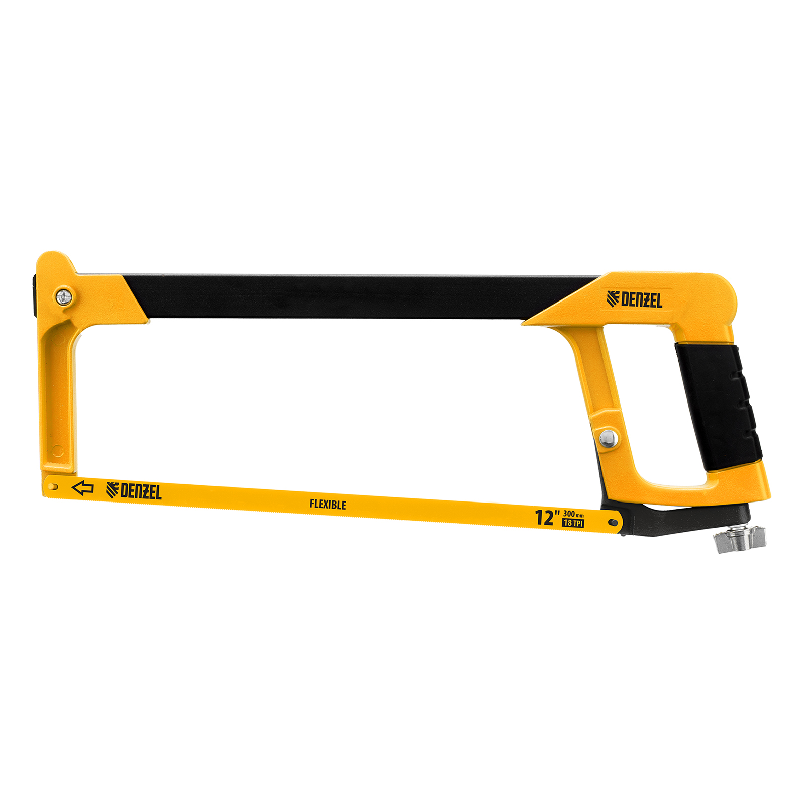 Ножовка по металлу, 12", 300 мм Denzel