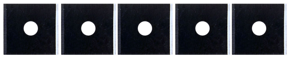 Ножи прямые для рубанка Энкор 5 шт.