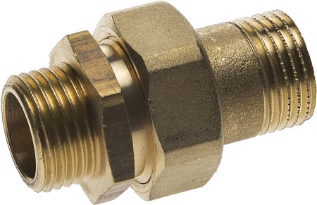 GENERAL FITTINGS штуцер/штуцер, 1/2″, соединитель с накидной гайкой (51037-S/S-1/2)