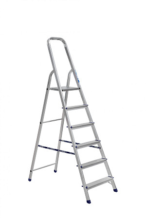 Стремянка алюминиевая "Энкор" 6 ступеней