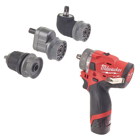 Milwaukee M12 FUEL™ субкомпактная ударная дрель со съемным патроном