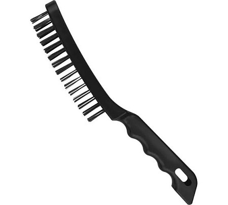 vertextools ЩЕТКА ПО МЕТАЛЛУ С ПЛАСТ. РУЧКОЙ 4-ряд 1212-03