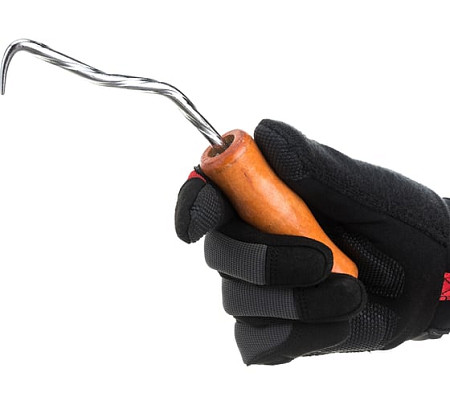 vertextools КРЮК ДЛЯ ВЯЗКИ АРМАТУРЫ деревян. ручка 1807
