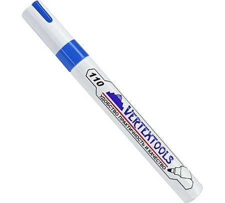 vertextools МАРКЕР КРАСКА СТРОИТЕЛЬНЫЙ синий 0020-03-03