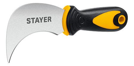STAYER C-Force, для листовых и рулонных материалов, 200 мм, Нож (09293)