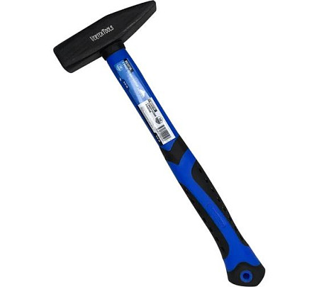vertextools молоток слесарный, 1000 г, фибергласовая обрезиненная рукоятка 10-20-1000
