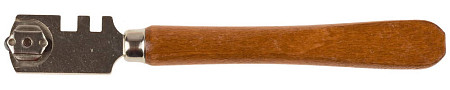 ЗУБР 10000 м, 2 режущих элемента, роликовый стеклорез (33630)