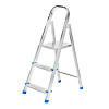 Стремянка, 3 ступени, стальная, оцинкованная Сибртех