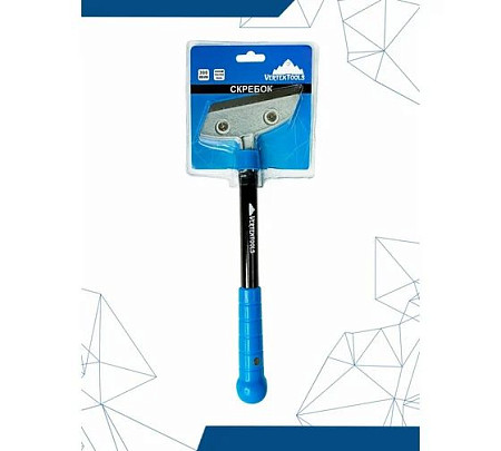 vertextools СКРЕБОК 100мм С УДЛИНЕННОЙ РУЧКОЙ 300мм 0029-18-100