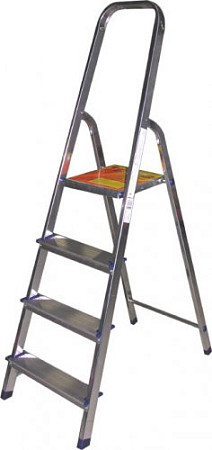 Стремянка алюминиевая "Энкор" 4 ступени