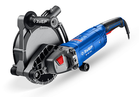 ЗУБР d 180 мм, 2200 Вт, 45 мм, штроборез (бороздодел), Профессионал (ЗШ-П45-2200 ПТ)