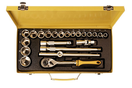 Набор головок торц Энкор 22 предм 1/2"