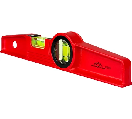 vertextools УРОВЕНЬ ЛИТОЙ PROFI "BERG" МАГНИТНЫЙ 25см, точность 0,5 мм 3046-11
