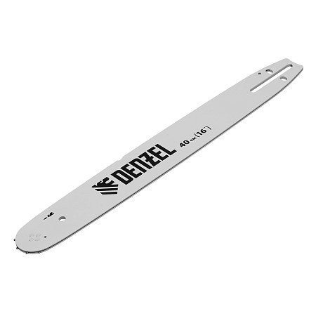 Шина для бензопилы DGS-4516P, длина 40 см (16") шаг 0,325", паз 1,5 мм, 64 звена Denzel