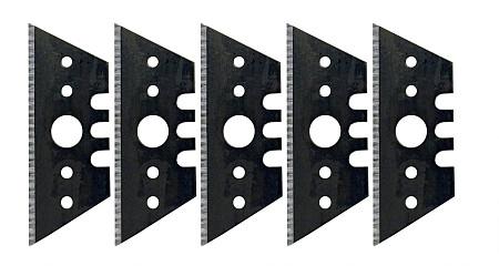 Ножи трапециевидные для рубанка Энкор 5 шт.