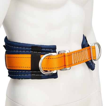 Удерживающая привязь безлямочная, модель УП I, прошитый высокий кушак Сибртех