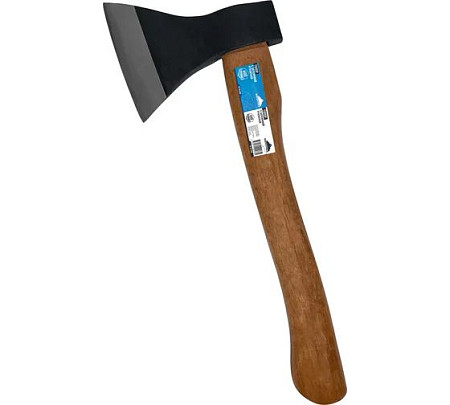 vertextools Топор, 600 г, в сборе, кованый, деревянное топорище 10-40-600
