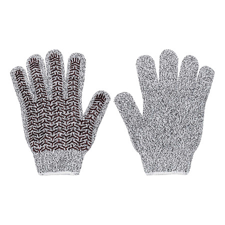 Перчатки трикотажные, ПВХ -гель Протектор, защита  от порезов Сибртех