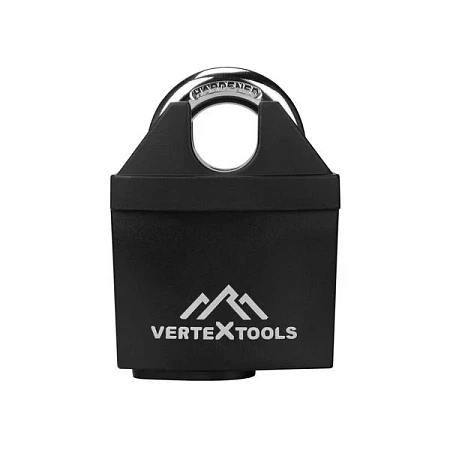 vertextools ЗАМОК НАВЕСНОЙ ВСЕПОГОДНЫЙ, 60мм, УСИЛЕННЫЙ, ЗАЩИЩЕННАЯ ДУЖКА 7020-60
