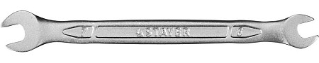 STAYER 6 x 7 мм, рожковый гаечный ключ, Professional (27035-06-07)